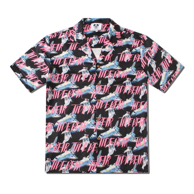 Camisa Estampado Piedra Suelta para Parejas - Casual Unisex - Image 9