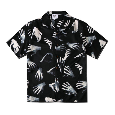 Camisa Estampado Piedra Suelta para Parejas - Casual Unisex - Image 16
