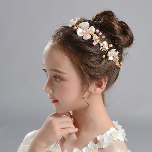 Diadema Floral Princesa Coreana para Niña - Super Fairy Princess Sen - Image 6