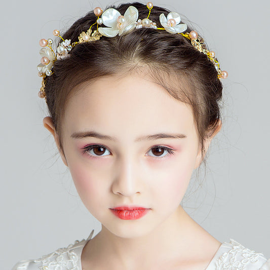 Diadema Floral Princesa Coreana para Niña - Super Fairy Princess Sen - Image 2