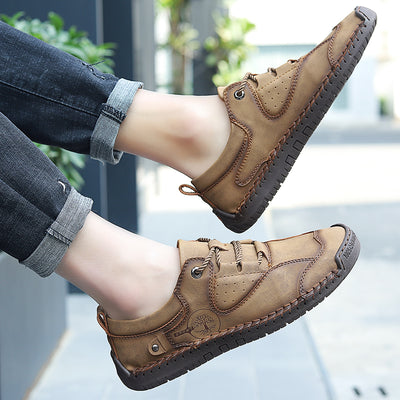 Zapatos Casuales de Cuero para Hombre - Colección Primavera