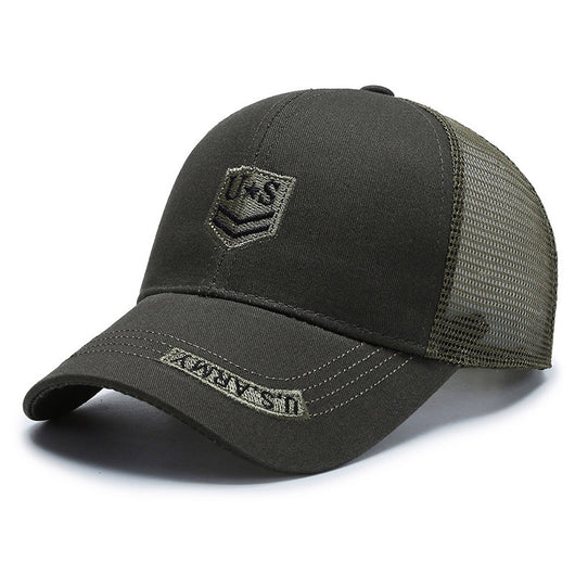 Gorra Táctica Camuflaje Hombre con Malla Transpirable y Bordado - Image 3