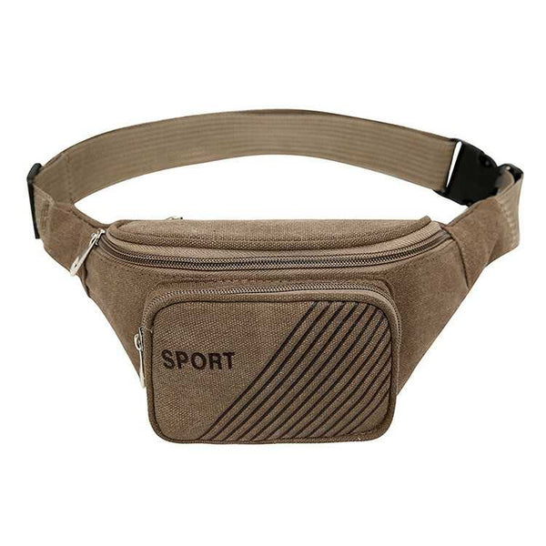 Bolsos Coreanos con Bolsillos Funcionales - Unisex Casual y Personalizado
