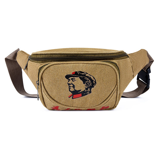 Bolsa de Lona Resistente con Correa Cruzada - Diseño Simple y Duradero - Image 2