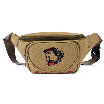 Bolsa de Lona Resistente con Correa Cruzada - Diseño Simple y Duradero - Image 2