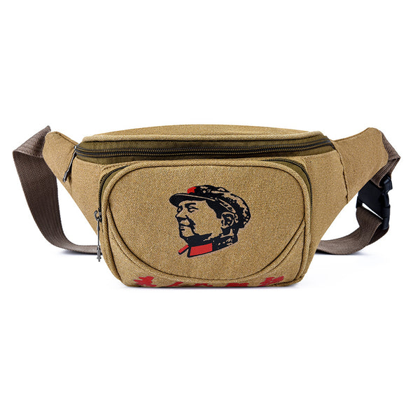 Bolsa de Lona Resistente con Correa Cruzada - Diseño Simple y Duradero