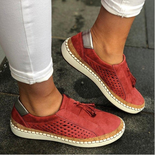 Zapatillas Bajas Bicolor con Cordones y Diseño Asimétrico - Image 5