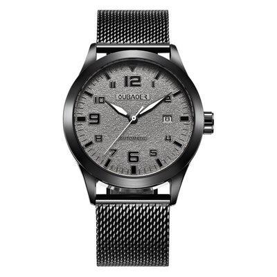 Reloj Automático para Hombre OUBAOER - Acero Inoxidable Malla Elegante - Image 2