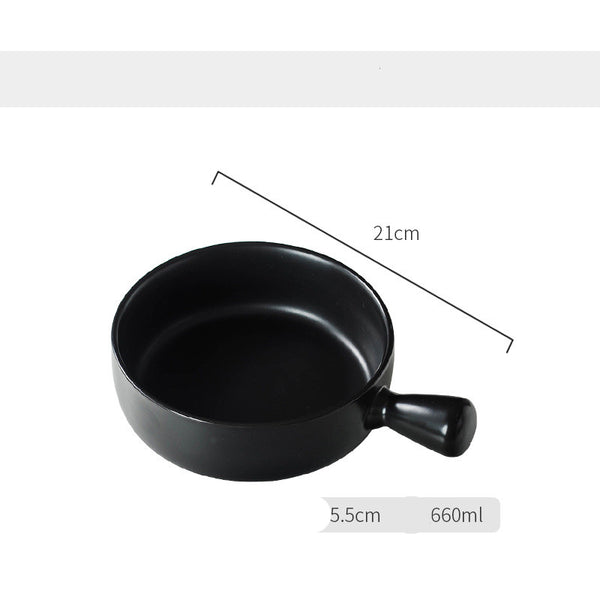 Tazón de Cerámica Nórdico con Asa - Vajilla Versátil para Sopas, Pastas y Ensaladas - Image 7