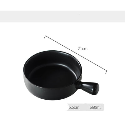 Tazón de Cerámica Nórdico con Asa - Vajilla Versátil para Sopas, Pastas y Ensaladas - Image 7