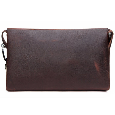 Cartera Clutch de Cuero Black Angel Estilo Europeo y Americano para Hombre - Image 10