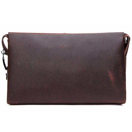 Cartera Clutch de Cuero Black Angel Estilo Europeo y Americano para Hombre - Image 10
