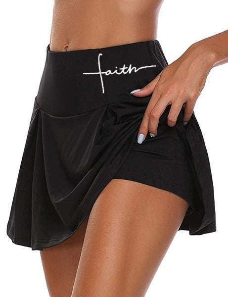 Leggings Efecto Doble con Cintura Alta y Diseño Liso - Image 12