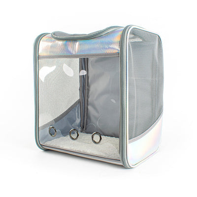 Mochila Transparente para Perros con Espacio Amplio y Diseño Láser - Image 3