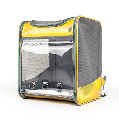 Mochila Transparente para Perros con Espacio Amplio y Diseño Láser - Image 2