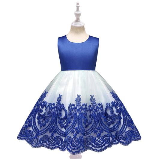 Vestido de Princesa Tutú Floral para Niña - Fiesta, Boda y Cumpleaños - Image 14