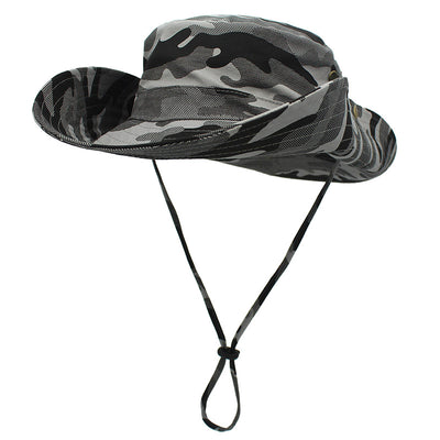 Gorra de Pesca con Camuflaje y Protección Solar - Image 4