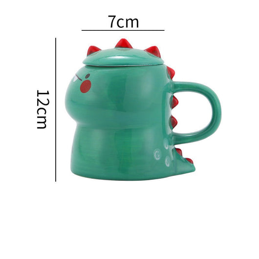 Taza de Cerámica Personalizada con Dinosaurio Adorable - Image 2