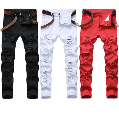 Pantalones Chino Stretch Estilo Coreano para Hombre - Image 3