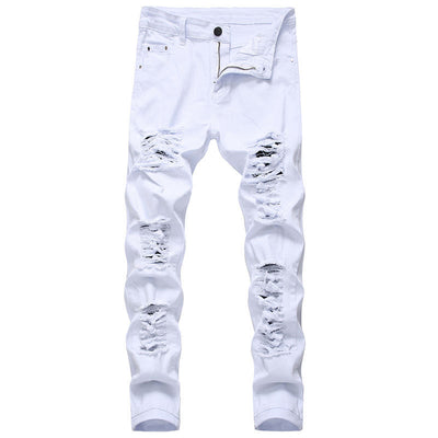 Pantalones Chino Stretch Estilo Coreano para Hombre - Image 6
