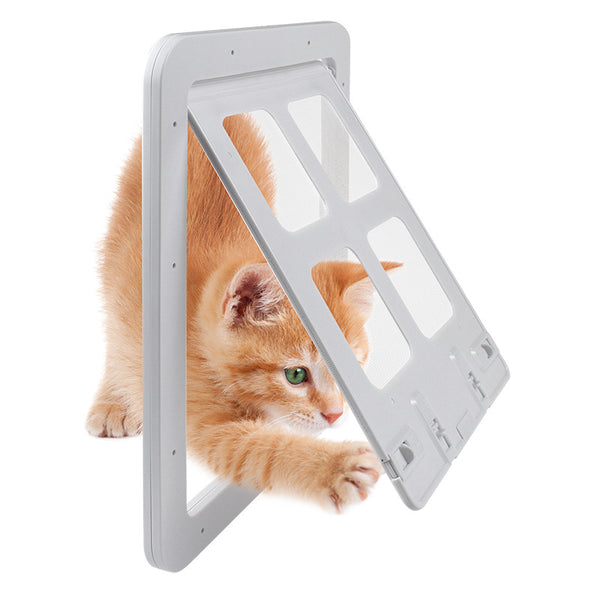 Puerta de Malla Retráctil para Mascotas - Control de Entrada y Salida