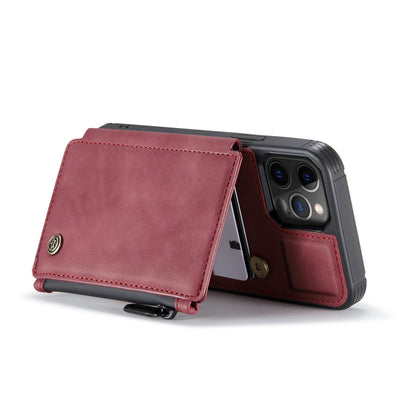 Funda Retro Esmerilada Multifuncional con Cierre y Compartimentos para Tarjetas - Image 21
