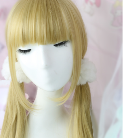 Set de Accesorios para el Cabello Estilo Japonés 'Soft Girl' con Diadema - Image 3