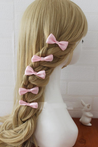 Pinza para el Cabello con Lazo y Disco Decorativo - Image 6