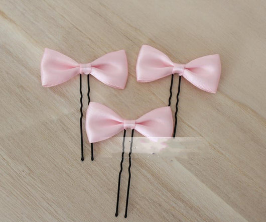 Pinza para el Cabello con Lazo y Disco Decorativo - Image 7