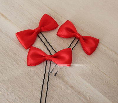 Pinza para el Cabello con Lazo y Disco Decorativo - Image 10