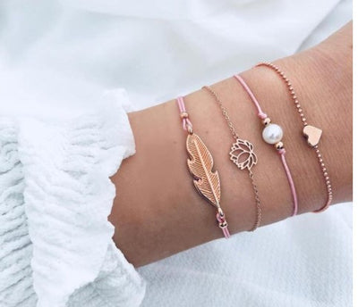 Pulsera de Diamante con Círculo Anudado y Flecha de Personalidad - Image 10