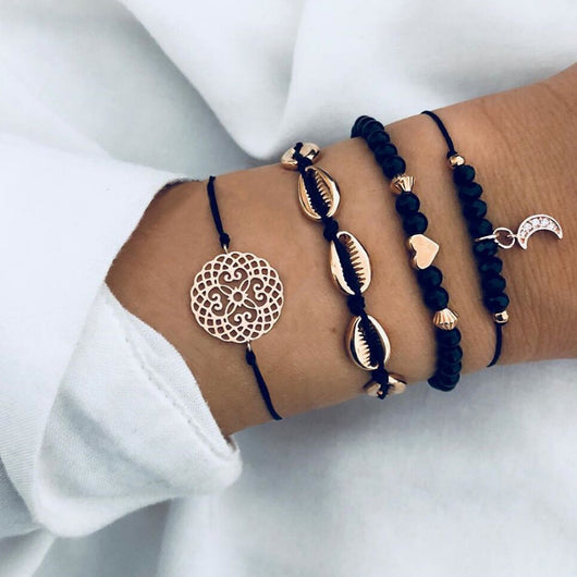 Pulsera de Diamante con Círculo Anudado y Flecha de Personalidad - Image 13