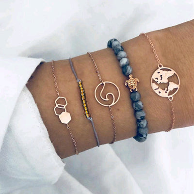 Pulsera de Diamante con Círculo Anudado y Flecha de Personalidad - Image 17
