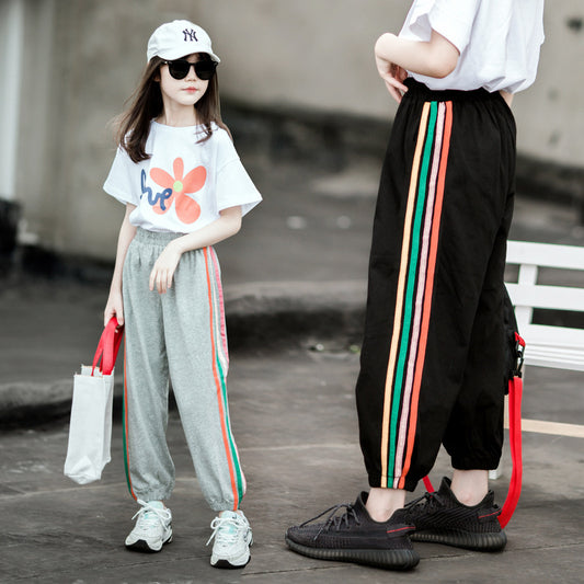 Pantalones Deportivos Estilo Occidental para Niños - Bloomers Cómodos y Frescos