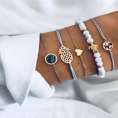 Pulsera de Diamante con Círculo Anudado y Flecha de Personalidad - Image 22