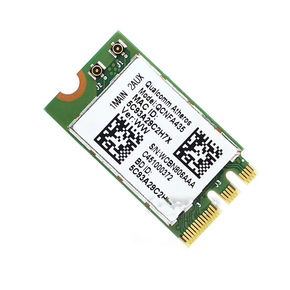 Tarjeta de Red Inalámbrica M.2 NGFF 802.11AC Dual Banda 5G con Bluetooth