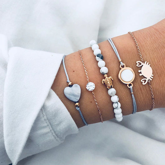 Pulsera de Diamante con Círculo Anudado y Flecha de Personalidad - Image 23