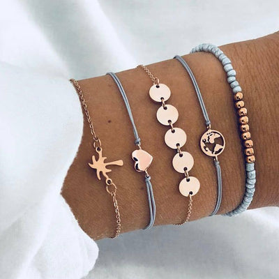 Pulsera de Diamante con Círculo Anudado y Flecha de Personalidad - Image 29