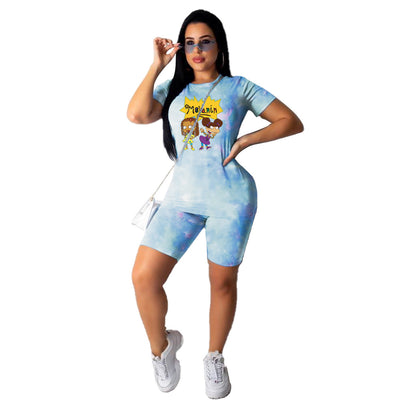 Conjunto Elegante Sin Mangas con Estampado Moderno - Image 2