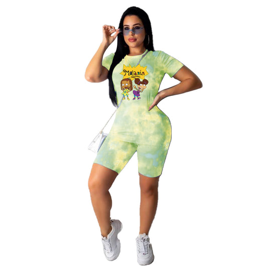 Conjunto Elegante Sin Mangas con Estampado Moderno - Image 4