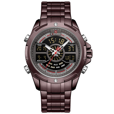 Reloj Deportivo Multifuncional para Hombre con Correa de Acero Resistente al Agua - Image 7
