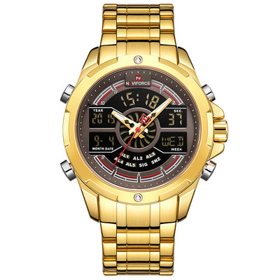 Reloj Deportivo Multifuncional para Hombre con Correa de Acero Resistente al Agua - Image 5