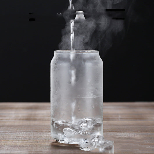 Vaso de Vidrio Creativo con Forma de Lata - Taza Multiusos para Café, Té y Bebidas - Image 11