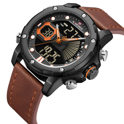 Reloj Naviforce Lingxiang 9172 - Elegancia Clásica para Hombre con Movimiento de Cuarzo - Image 7