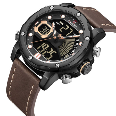 Reloj Naviforce Lingxiang 9172 - Elegancia Clásica para Hombre con Movimiento de Cuarzo - Image 8
