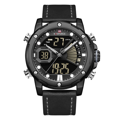 Reloj Naviforce Lingxiang 9172 - Elegancia Clásica para Hombre con Movimiento de Cuarzo - Image 4