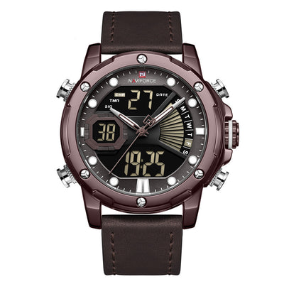 Reloj Naviforce Lingxiang 9172 - Elegancia Clásica para Hombre con Movimiento de Cuarzo - Image 5