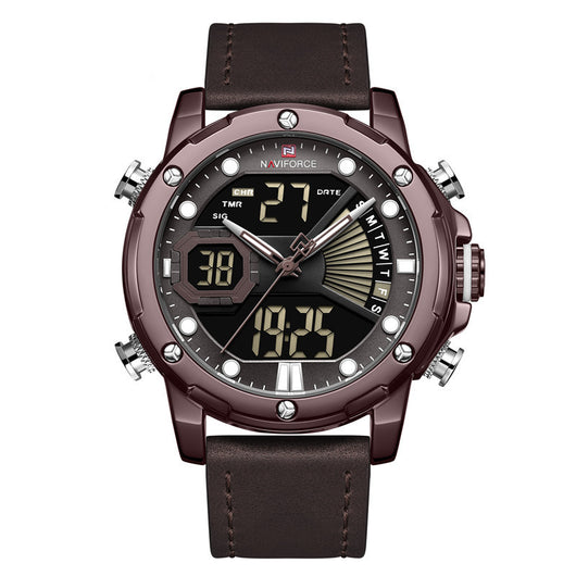 Reloj Naviforce Lingxiang 9172 - Elegancia Clásica para Hombre con Movimiento de Cuarzo - Image 5