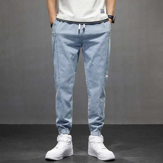 Pantalones Casuales de Imitación Cuero para Hombre - Image 2