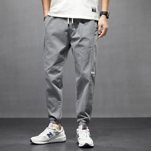 Pantalones Casuales de Imitación Cuero para Hombre - Image 3